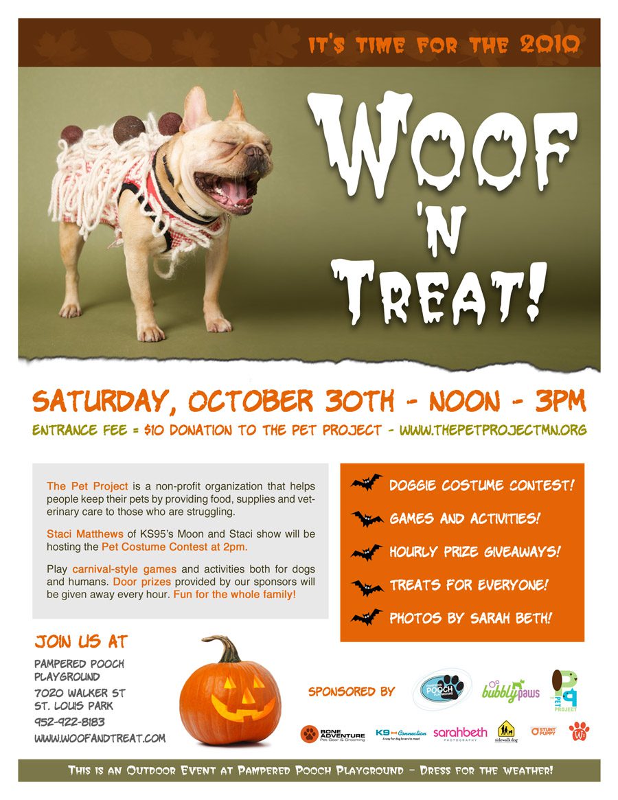 Woof n Treat Third Annual Halloween Party Minneapolis Saint Paul 